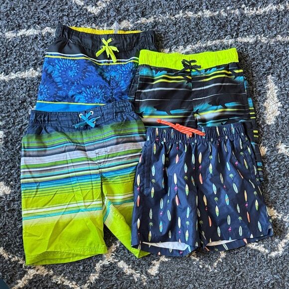 Bundle of 4 Boys Swim Trunks - Picture 1 of 8